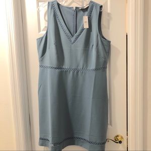 Loft Blue A-line Dress